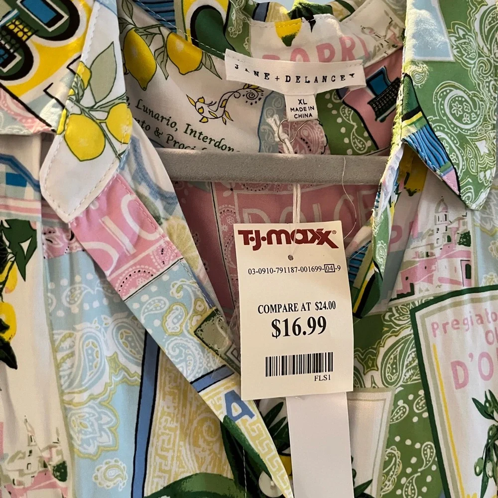 Jane and Delancey Multicolor Women’s Shirt - Picture 2 of 2